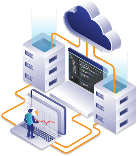 Secure and Optimized Cloud Server Infrastructure with Data Flow
